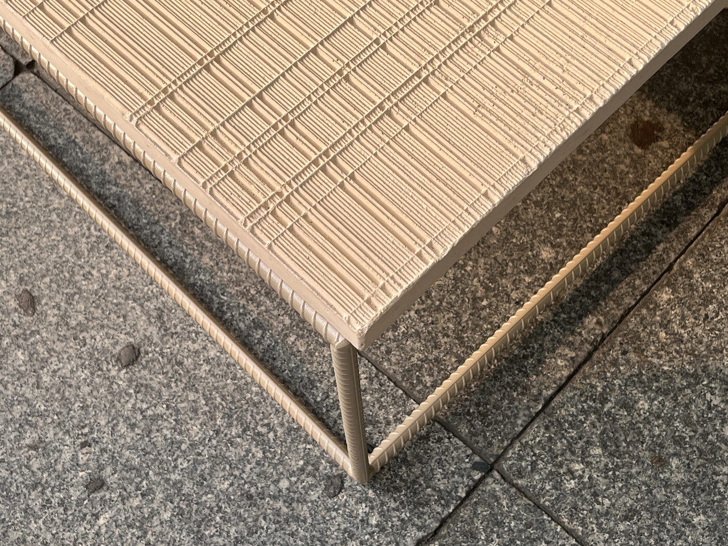 Lattice Coffee Table Rebar Frame