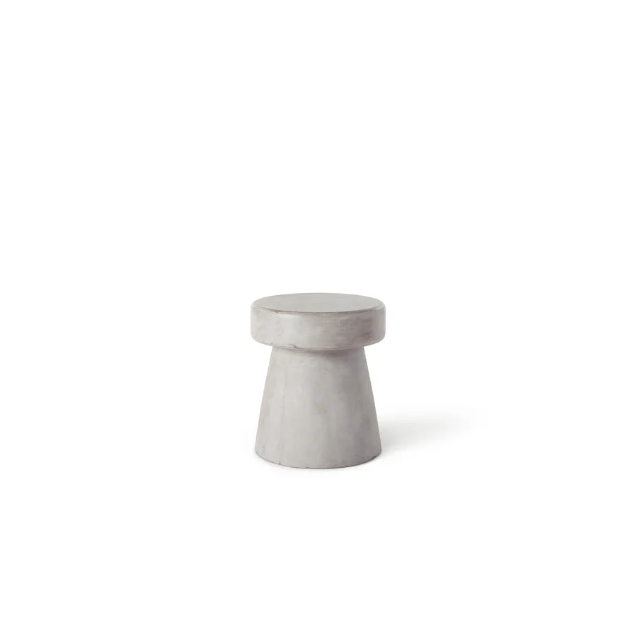 Outdoor GFRC Concrete Mushroom Side Table & Stool Wholesale