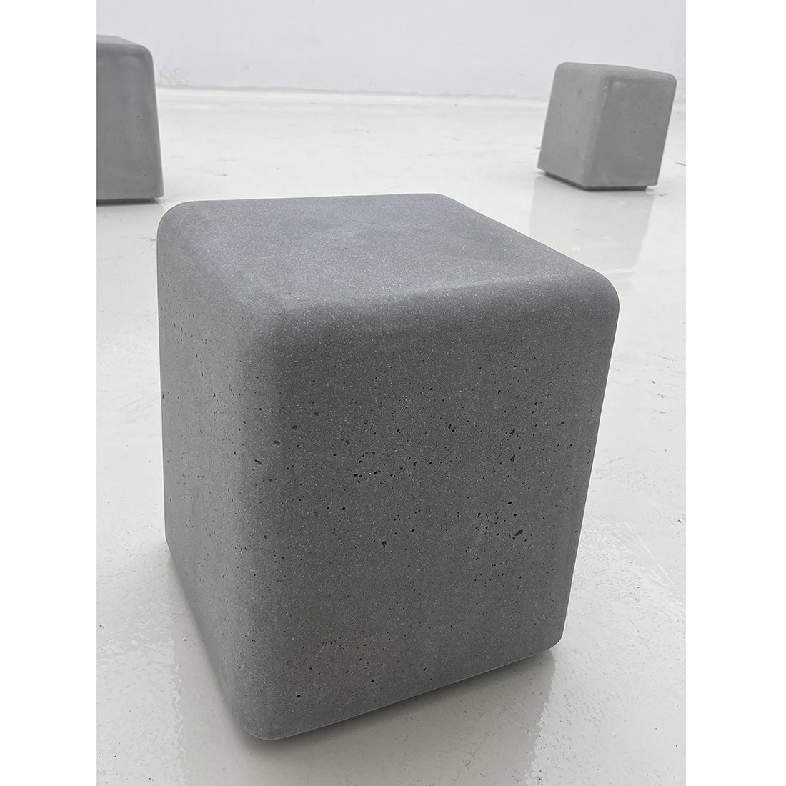 GRFC Small Square Side Table Concrete Furniture