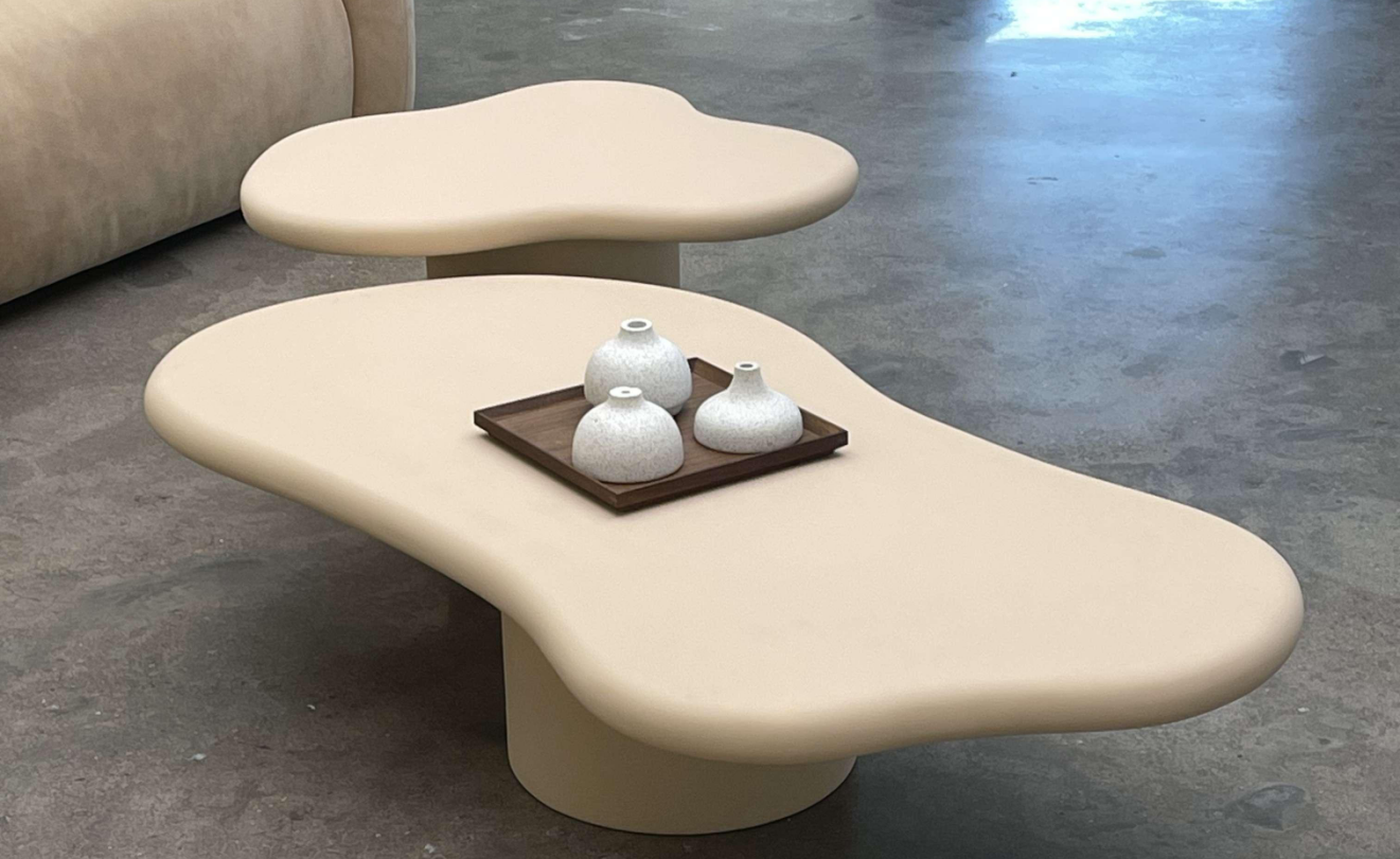 Cloud Side Table Concrete Furniture