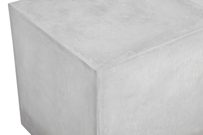 Cube Side table Concrete Furniture