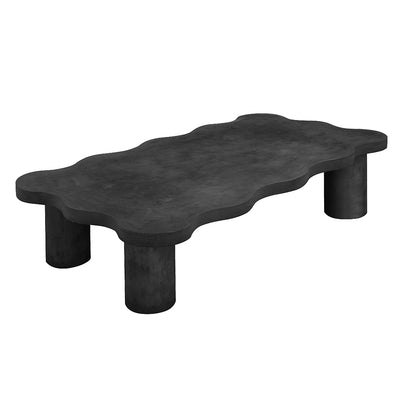 Outdoor GFRC Concrete Wave Coffee Table Wholesale