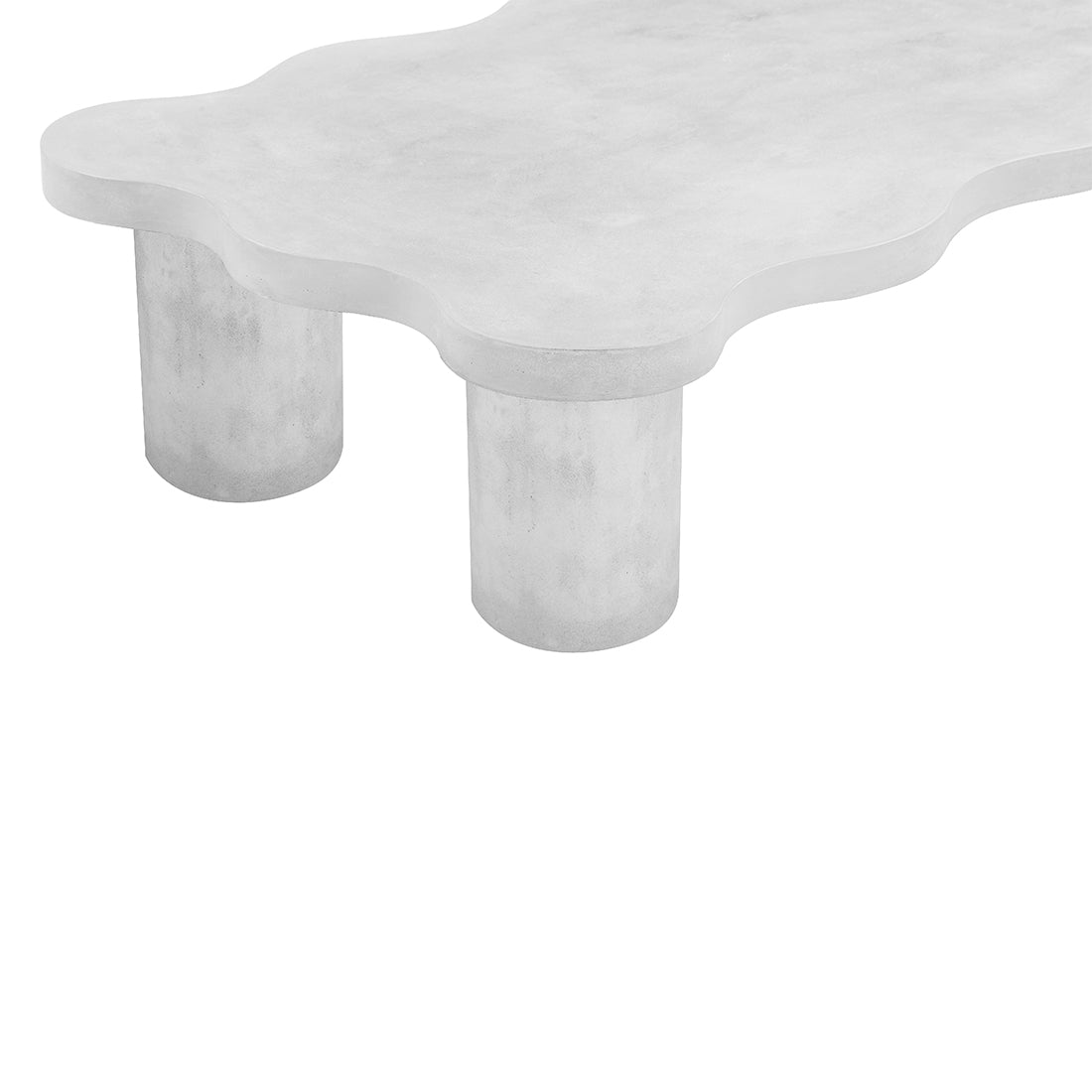 Outdoor GFRC Concrete Wave Coffee Table Wholesale