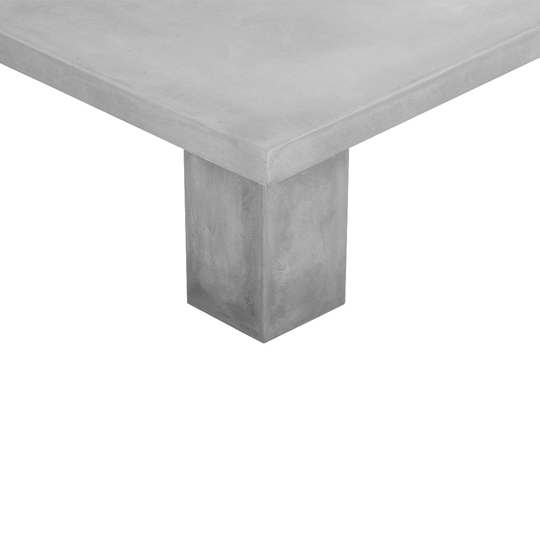 Outdoor GFRC Concrete Cement Square Coffee Table Wholesale