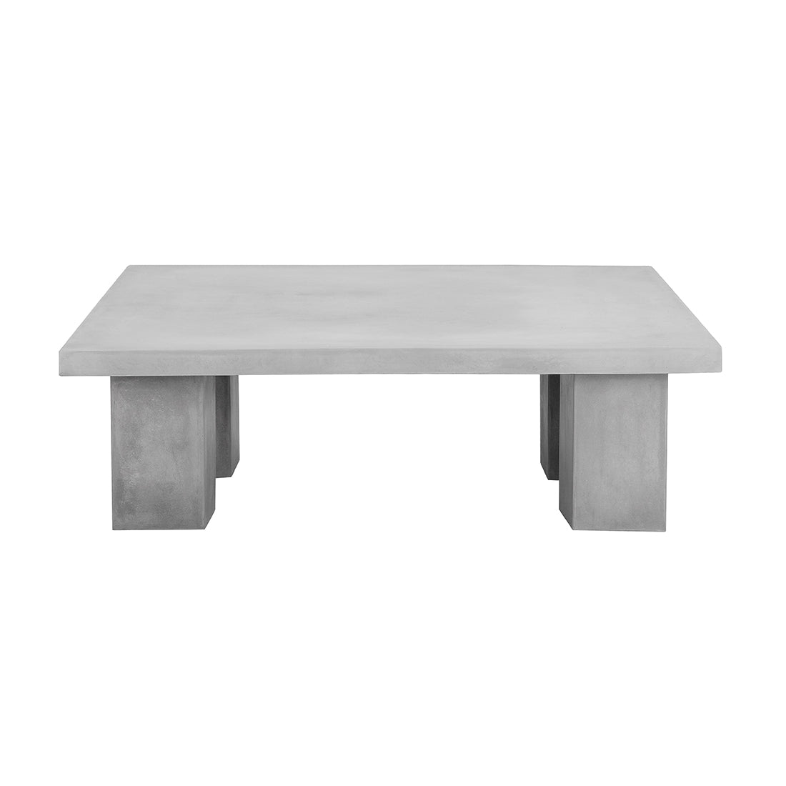 Outdoor GFRC Concrete Cement Square Coffee Table Wholesale