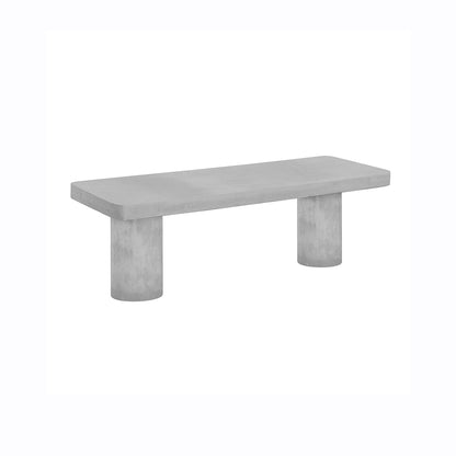 Outdoor GFRC Concrete Cement Low Bench Wholesale