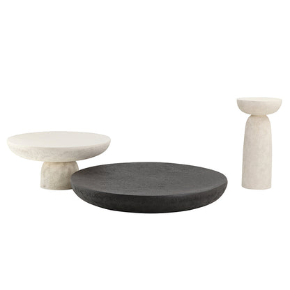 Round Coffee Table Concrete Furniture