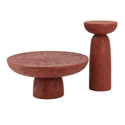 Round Coffee Table Concrete Furniture