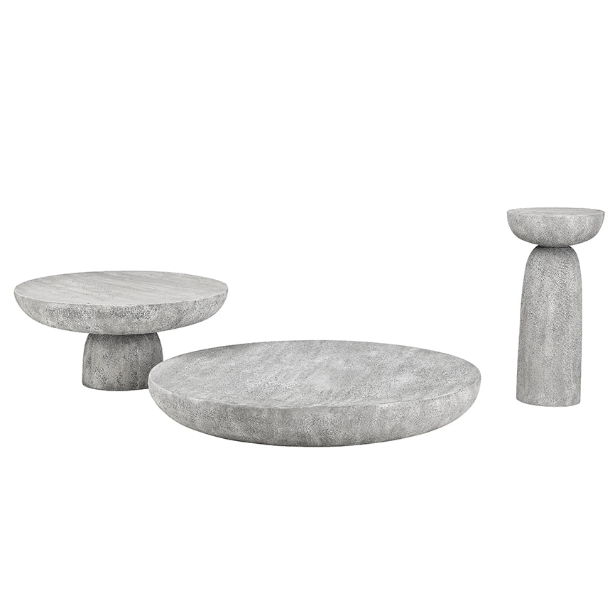 Round Coffee Table Concrete Furniture