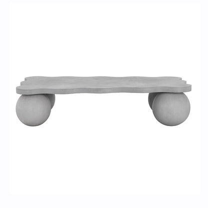 Outdoor GFRC Wave Concrete Coffee table