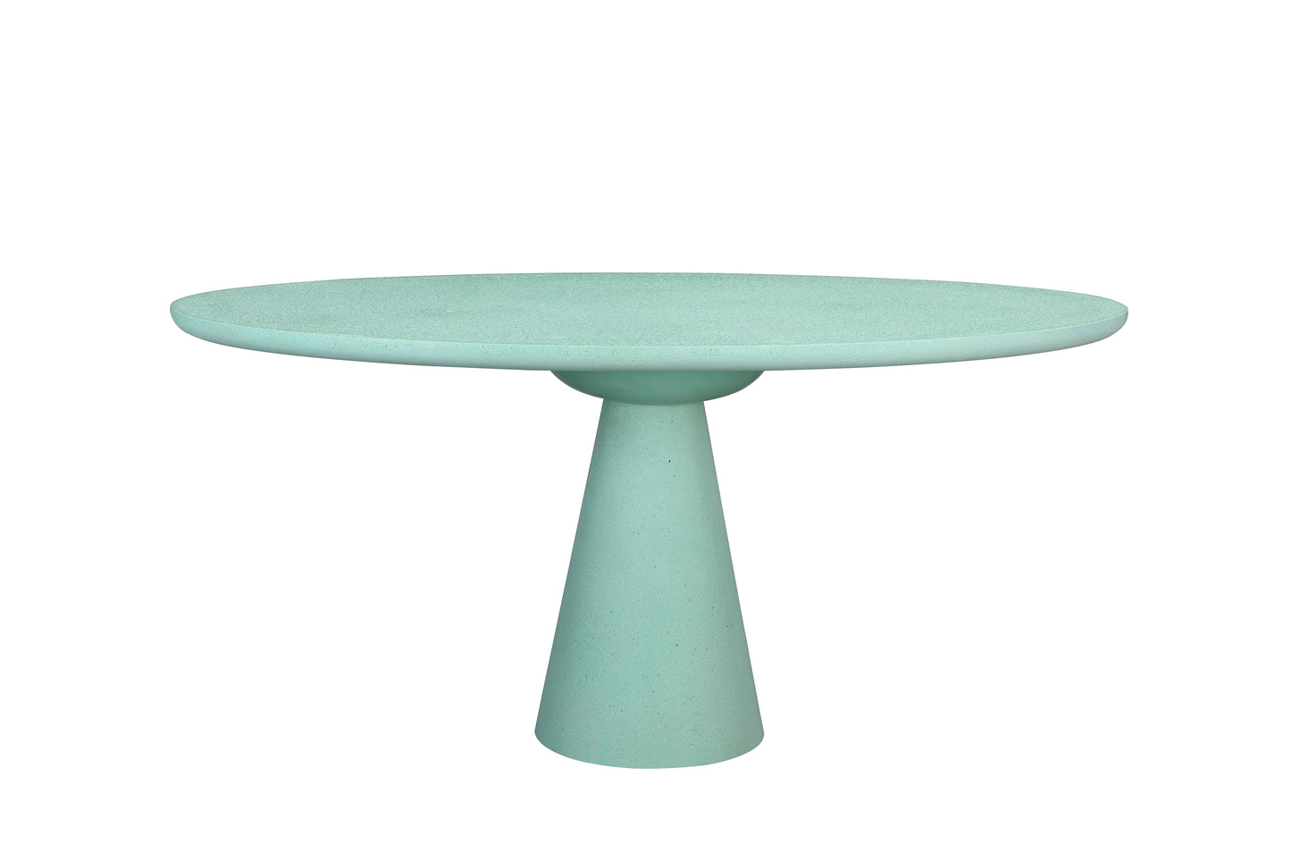 UHPC Sophia Dinner Table Ellipse Top Trellis Base