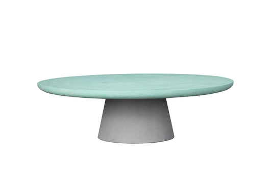 UHPC Cara Coffee Table Round Top Cone Base