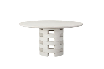 UHPC Spacer Dinner Table Round Top Ring Base