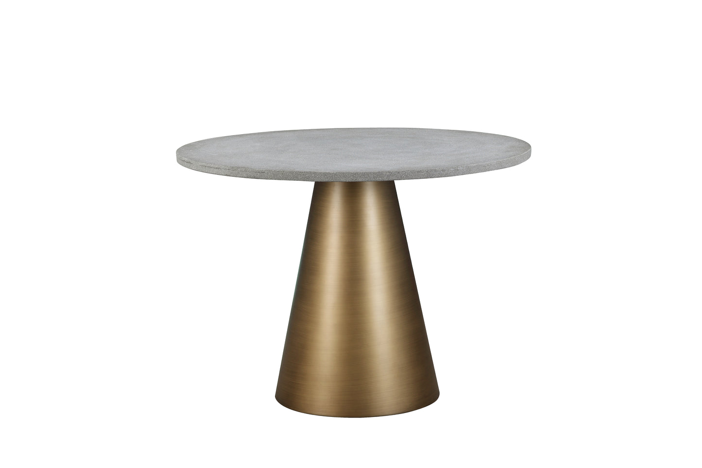 UHPC Lazy Dining  table Brass Base