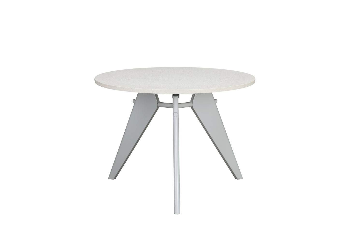 UHPC Mariner Round Dinner Table Metal Base