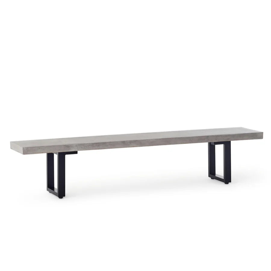 Outdoor GFRC Concrete Bench bases Seat Wholesale