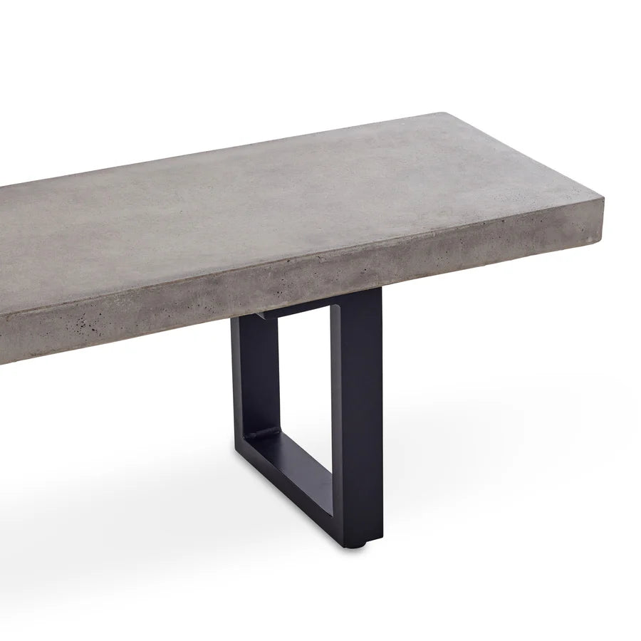 Outdoor GFRC Concrete Bench bases Seat Wholesale