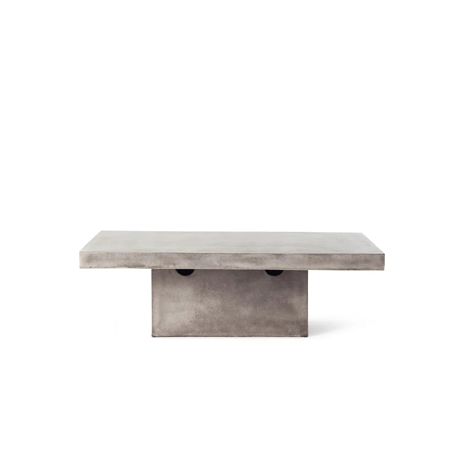 Outdoor GFRC Concrete Rectangular Coffee Table Wholesale