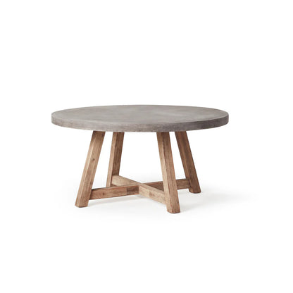 Outdoor GFRC Concrete Round Dining Table Wholesale