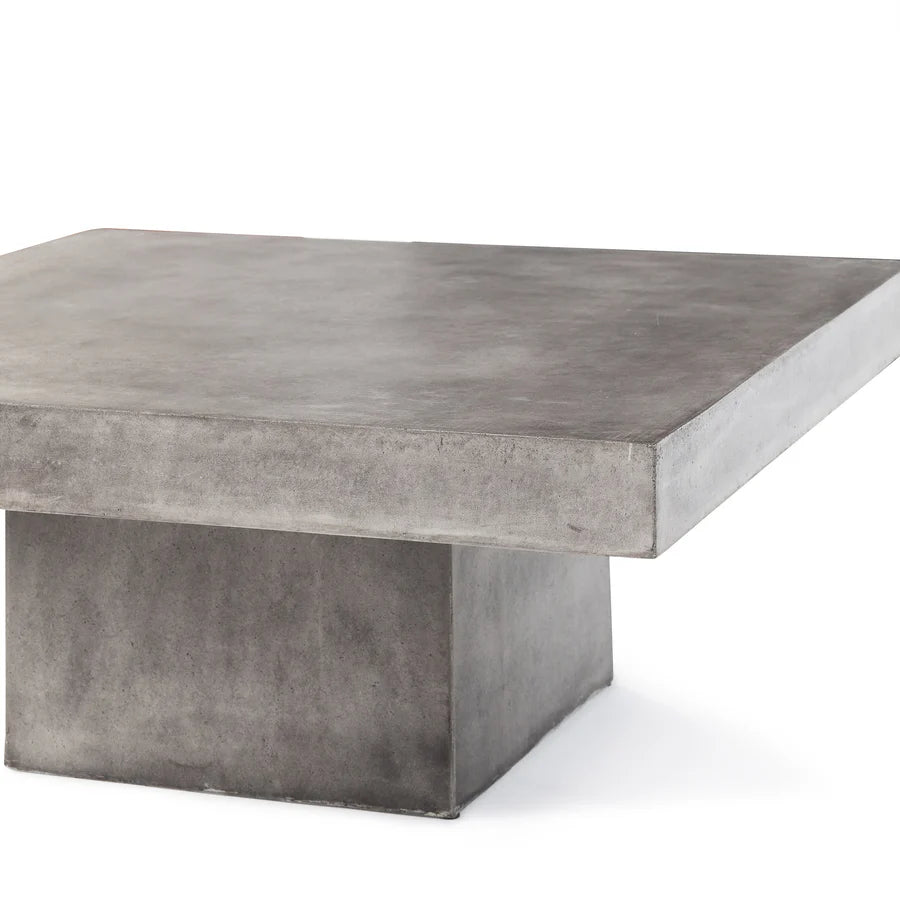 Outdoor GFRC Concrete Floating Square Coffee Table Wholesale