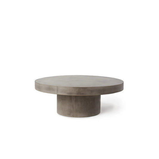 Outdoor GFRC Concrete Floating Round Coffee Table Wholesale