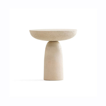 Round Side table Concrete Furniture