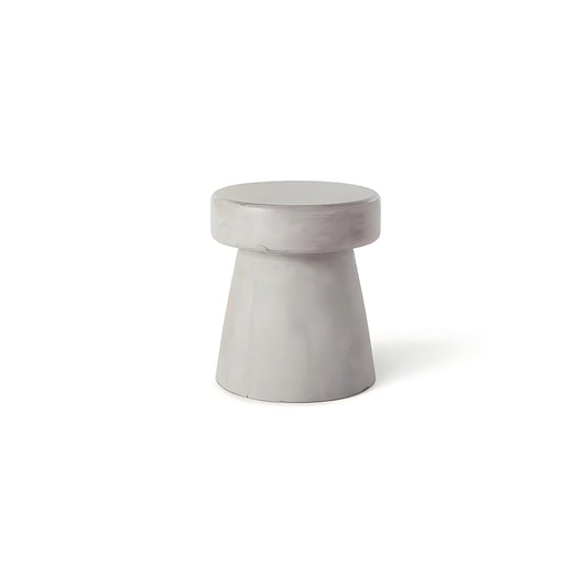 Outdoor GFRC Concrete Mushroom Side Table & Stool Wholesale